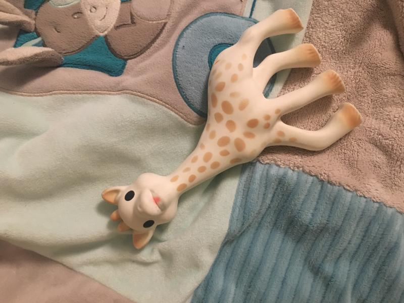 Des jouets sains à 100% avec Sophie la Girafe