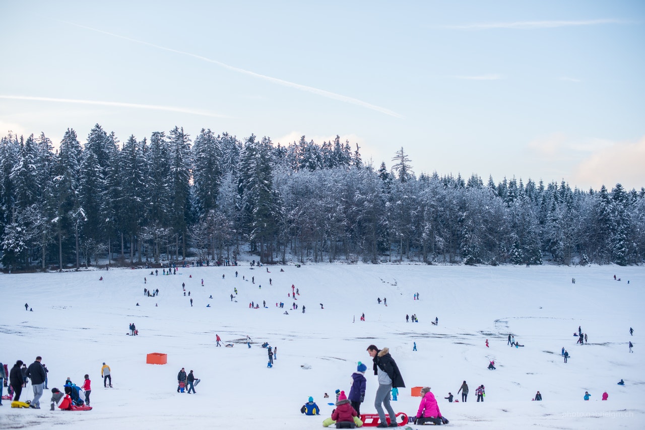 ski en famille