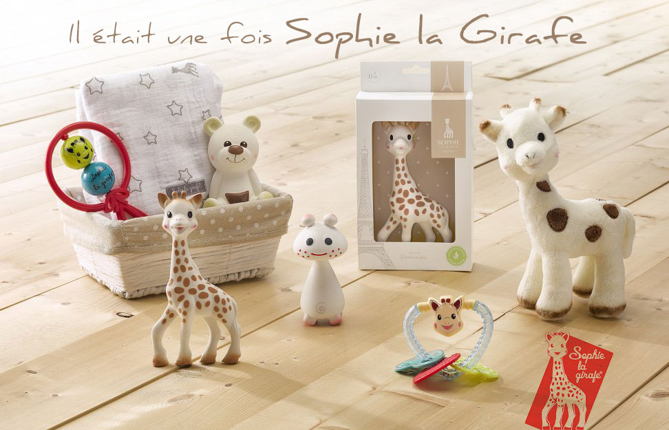 Sophie la girafe histoire